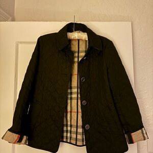 Women’s Burberry Brit Quilted Jacket - Black
